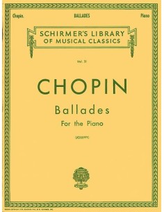 CHOPIN F.-Balladen für Klavier (Joseffy)