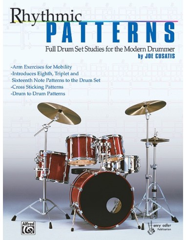CUSATIS Joe-Rhythmic Patterns para Bateria