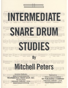 PETERS M.-Intermediate Snare Drum Studies