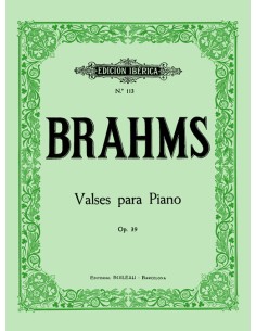 BRAHMS J.-Valzer Op.39 per pianoforte