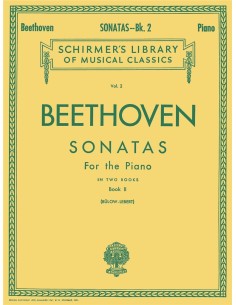 BEETHOVEN L.V.-Sonatas Completas Vol.2: nº 16 a 32 para Piano (Bullow/Lebert)