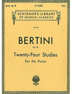 BERTINI H.-Studies Op. 29 for Piano (Vogrich)