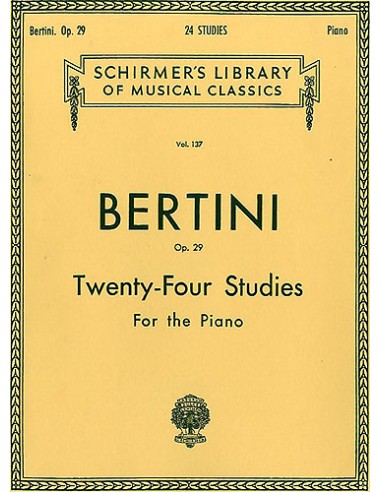 BERTINI H.-Studi Op. 29 per pianoforte (Vogrich)