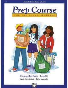 ALFRED-Basic Piano Prep Course: Notespeller Book E for Piano (Kowalchyk/Lancaster)