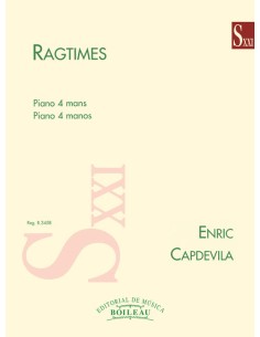 CAPDEVILA E.-Ragtimes for 4-hand piano
