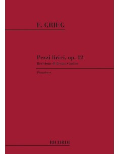 GRIEG E.-Lyrical Pieces Op.12 for Piano