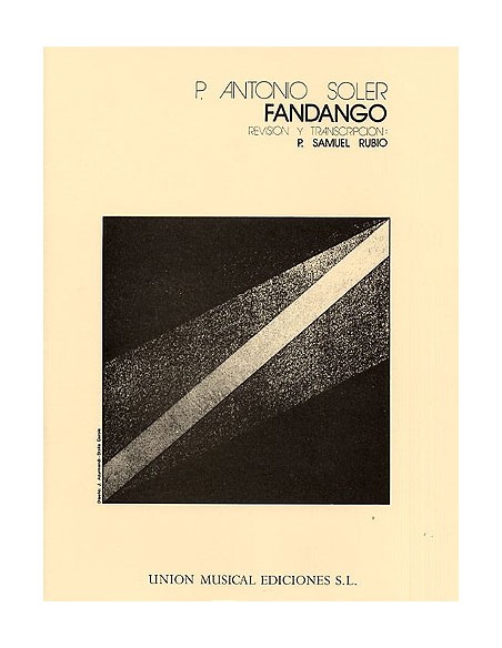 SOLER A.-Fandango pour piano (Rubio)