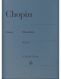 CHOPIN F.-Sämtliche Mazurken für Klavier (Urtext)