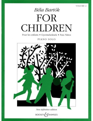BARTOK B.-Per bambini Vol.2 per pianoforte (Urtext)