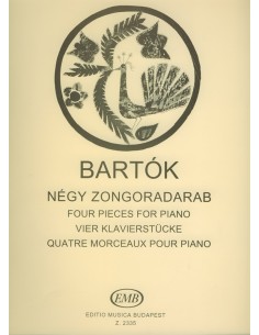 BARTOK B.-Piezas (4) para Piano