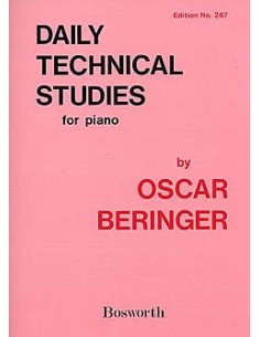 BERINGER O.-Daily Technical Studies for Piano