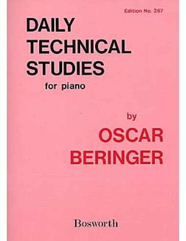 BERINGER O.-Daily Technical Studies for Piano