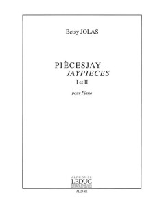 JOLAS B.-Pezzi Jay Jay I et II per pianoforte