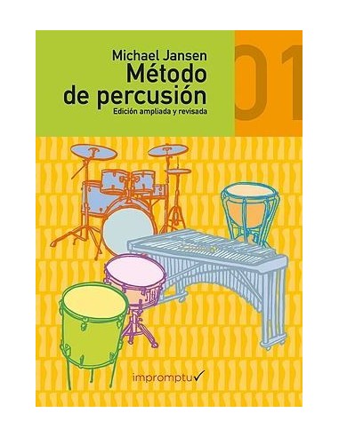 JANSEN M.-Percussion Method Vol.1 (CD oder Online Audio)