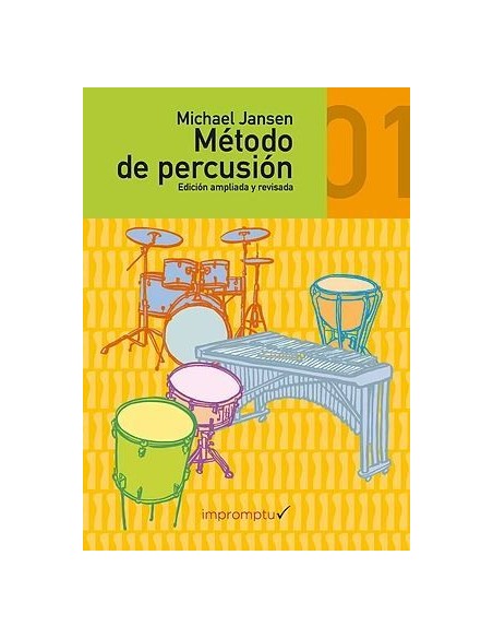 JANSEN M.-Percussion Method Vol.1 (CD oder Online Audio)