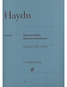 HAYDN J.-Pièces et variations pour piano (Urtext)