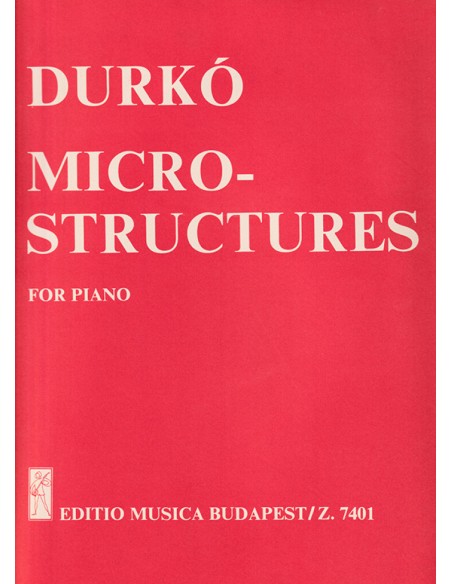 DURKO Z.-Microstructures for Piano