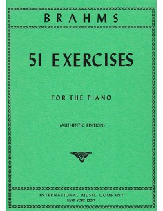 BRAHMS J.-Esercizi per pianoforte (51)