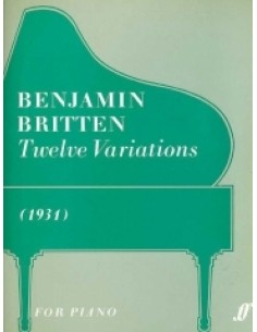 BRITTEN B.-Variations on a Theme (12) for Piano