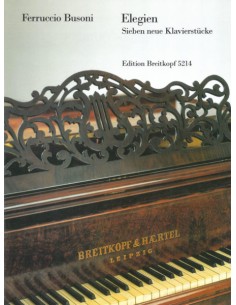 BUSONI F.-Elegies for Piano