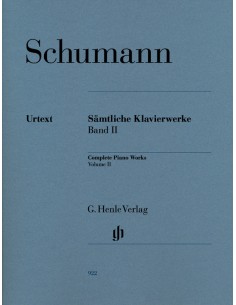 SCHUMANN R.-Opere complete 2° per pianoforte (Urtext)