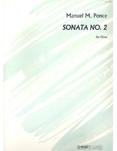 PONCE M.-Sonate Nr. 2 für Klavier