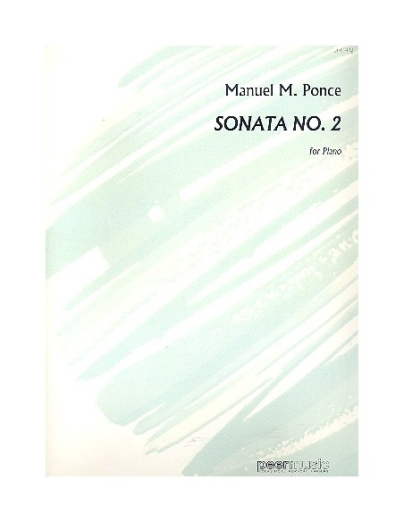 PONCE M.-Sonate n° 2 pour piano