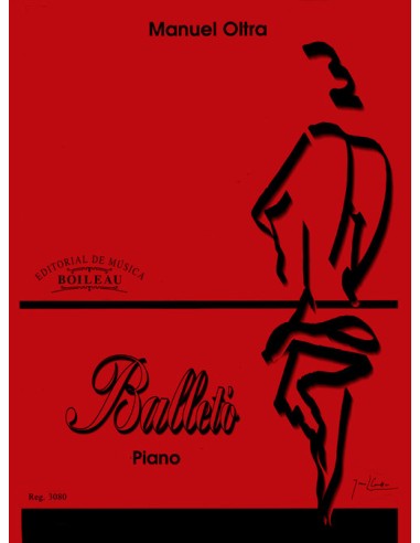 OLTRA M.-Ballet pour piano
