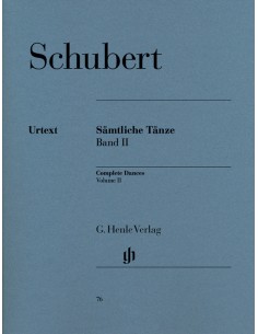 SCHUBERT F.-Danze complete 2° per pianoforte (Urtext)