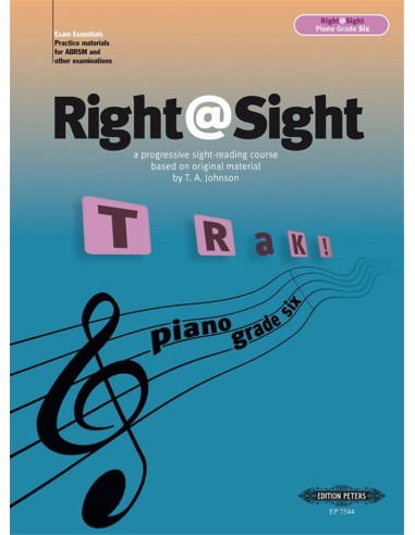 JOHNSON T.A.-Right & Sight Grade 6 (Method) for Piano (C. Evans)