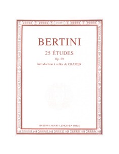 BERTINI H.-Etudes opus 29 pour piano (Cramer)