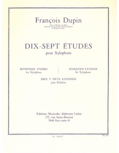 DUPIN F.-Studi (17) per xilofono