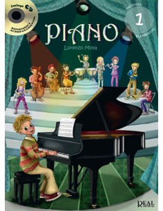 MOYA L.-Piano 1 (méthode élémentaire) pour piano (Inc.CD)