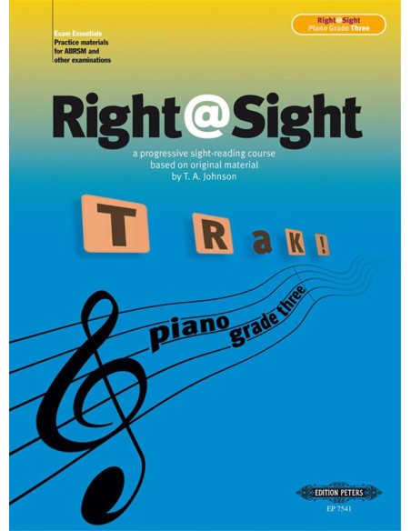 JOHNSON T.A.-Right & Sight Grade 3 (Methode) für Klavier (C. Evans)