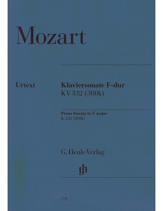 MOZART W.A.-Sonata (K.332) (300k) in Fa maggiore per pianoforte (Urtext)