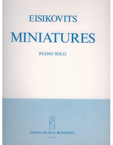 EISIKOVITS M.-Miniature per Pianoforte