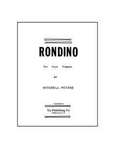 PETERS M.-Rondino per Timpani