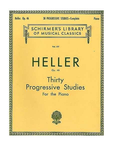 HELLER S.-Studi Progressivi Op.46 per Pianoforte (*)