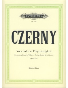 CZERNY C.-Op. 636 Small-Speed Piano Studios
