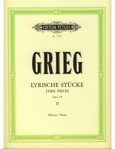 GRIEG E.-Lyrical Pieces Op.38 for Piano