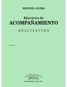 OLTRA M.-Accompaniment Exercises: Piano Performances