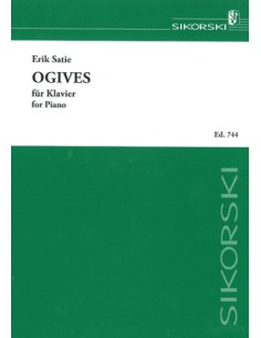 SATIE E.-Ogives per pianoforte