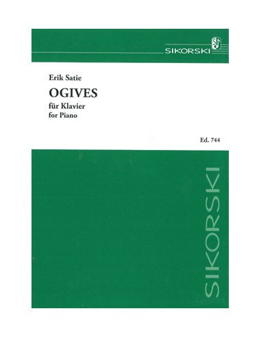 SATIE E.-Ogives for Piano