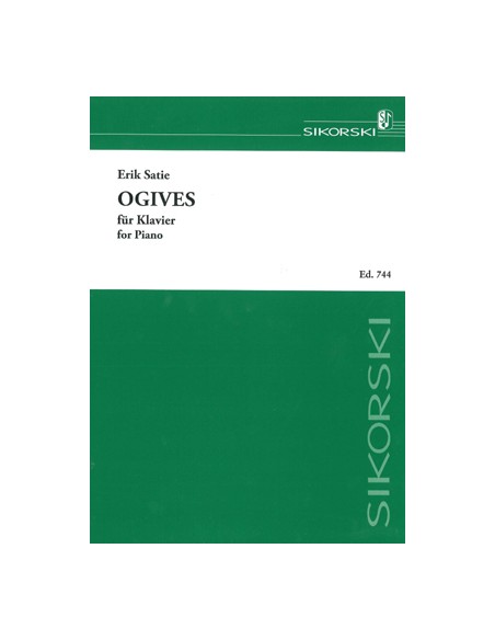 SATIE E.-Ogives for Piano