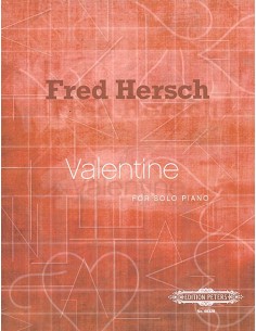 HERSCH F.-Valentine per pianoforte