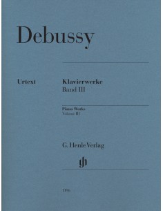 DEBUSSY C.-Complete Works 3rd for Piano (Urtext)