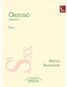 BLANCAFORT M.-Obsession für Klavier