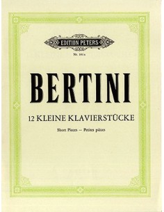 BERTINI H.-Short Pieces (12) for Piano