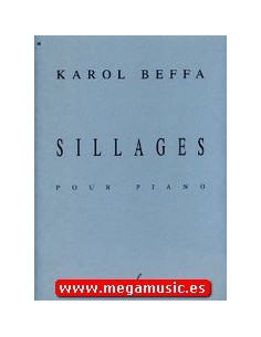 BEFFA K.-Sillages para Piano