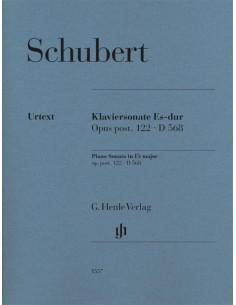 SCHUBERT F.-Sonata in Mi maggiore Op. Post.122 (D.568) per pianoforte (Urtext)